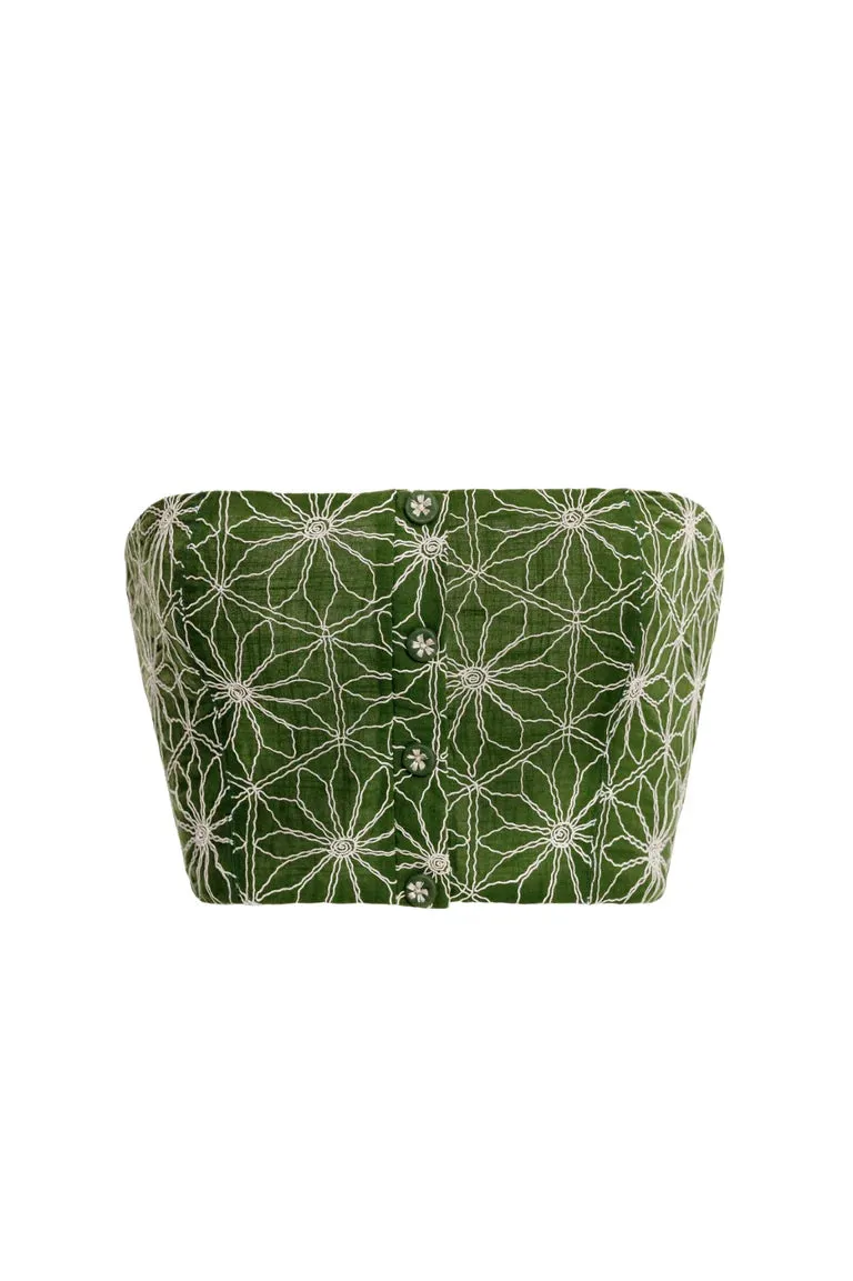 Agua Bendita Liria Vessel Crop Top