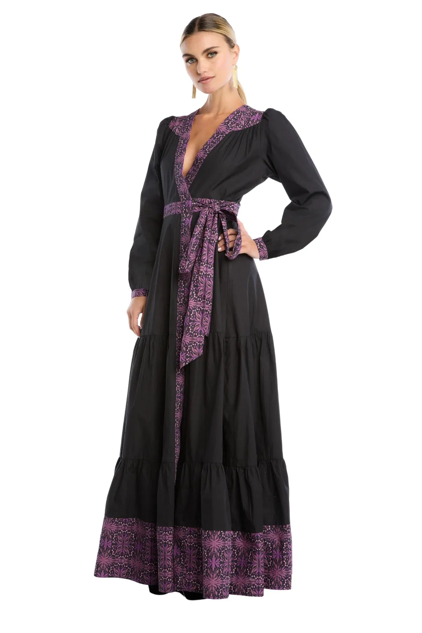 Allison New York Madison Maxi Dress - Black