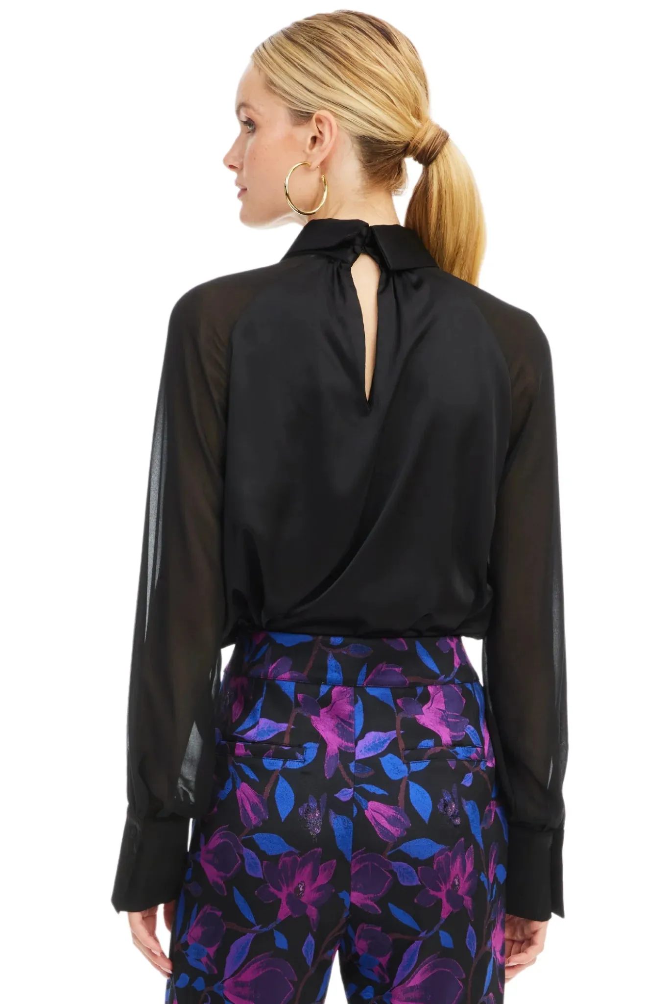 Allison New York Samantha Blouse - Black
