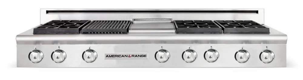 American Range AMERICANRANGELEGENDARSCT6062GD Legend 60 Inch Cuisine Rangetop