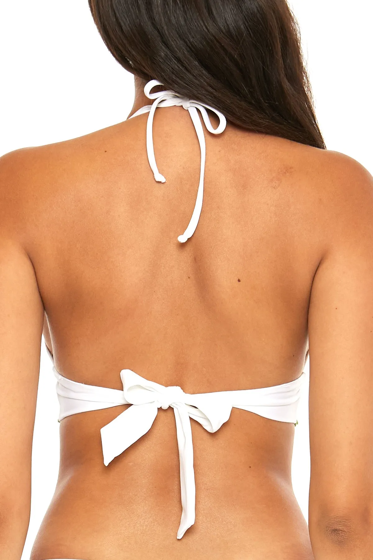 Becca By Rebecca Virtue Layla Halter Top - White