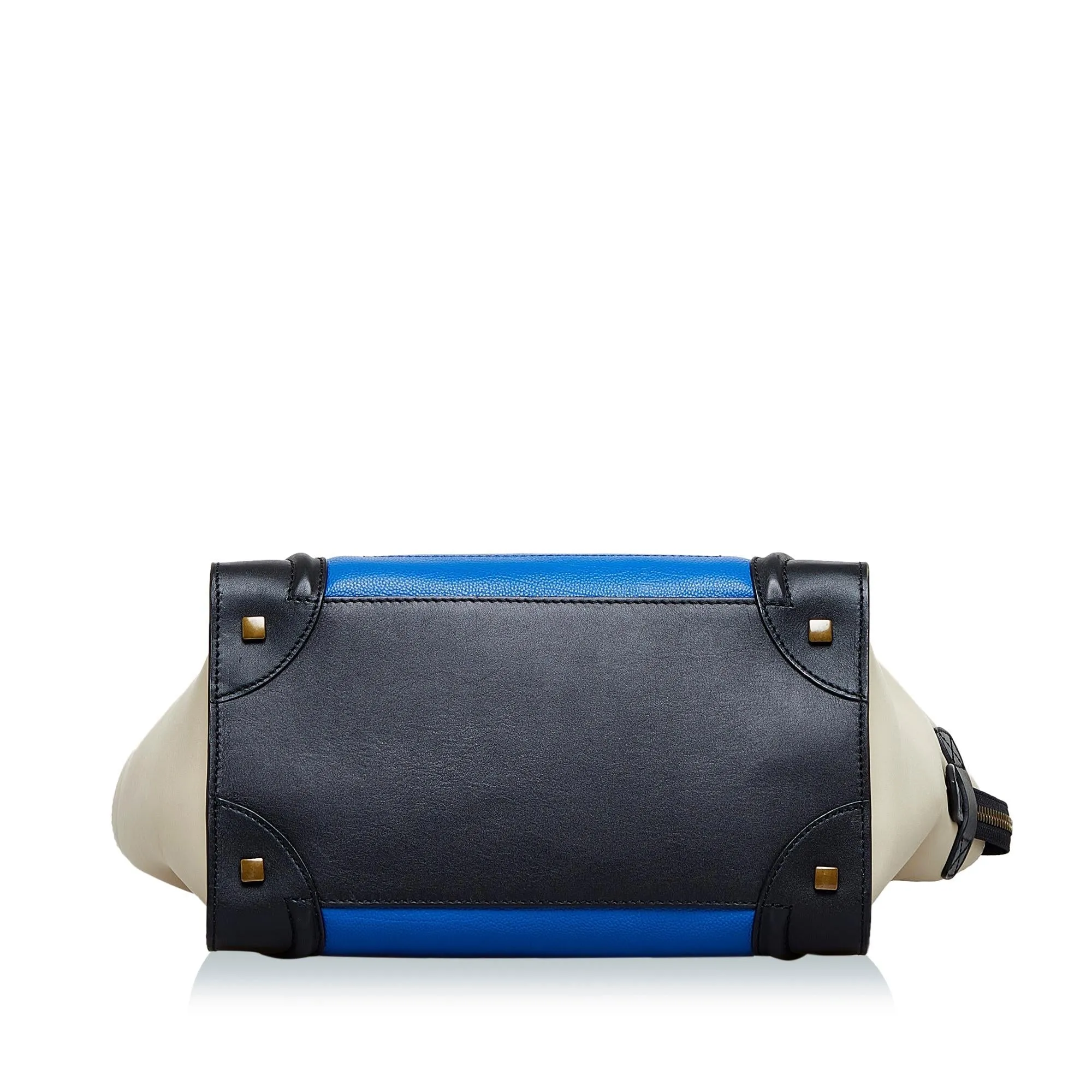 Celine Mini Luggage Tricolor Tote (SHG-nXx1gJ)