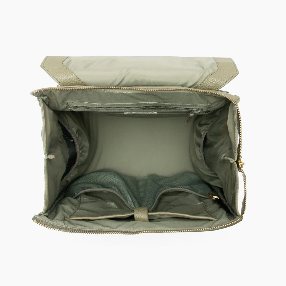 Classic Diaper Bag II - Sage by Freshly Picked