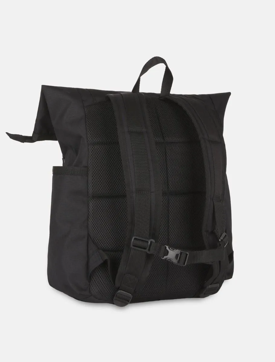 Dickies Unisex Ashville Roll Top Backpack Black DK0A4YHLBLK1