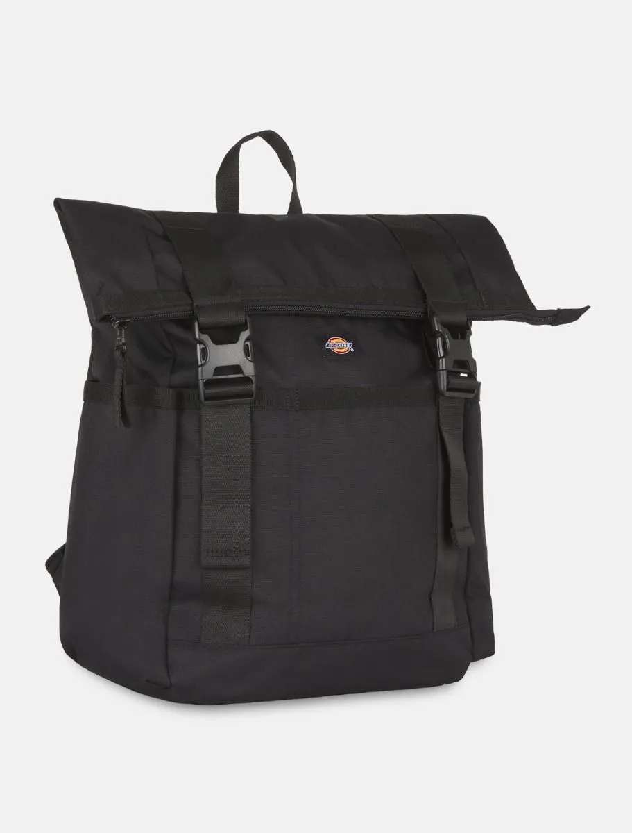 Dickies Unisex Ashville Roll Top Backpack Black DK0A4YHLBLK1
