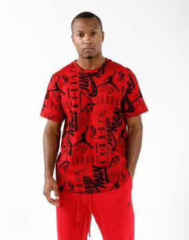Jordan BRAND AOP PRINTED TEE