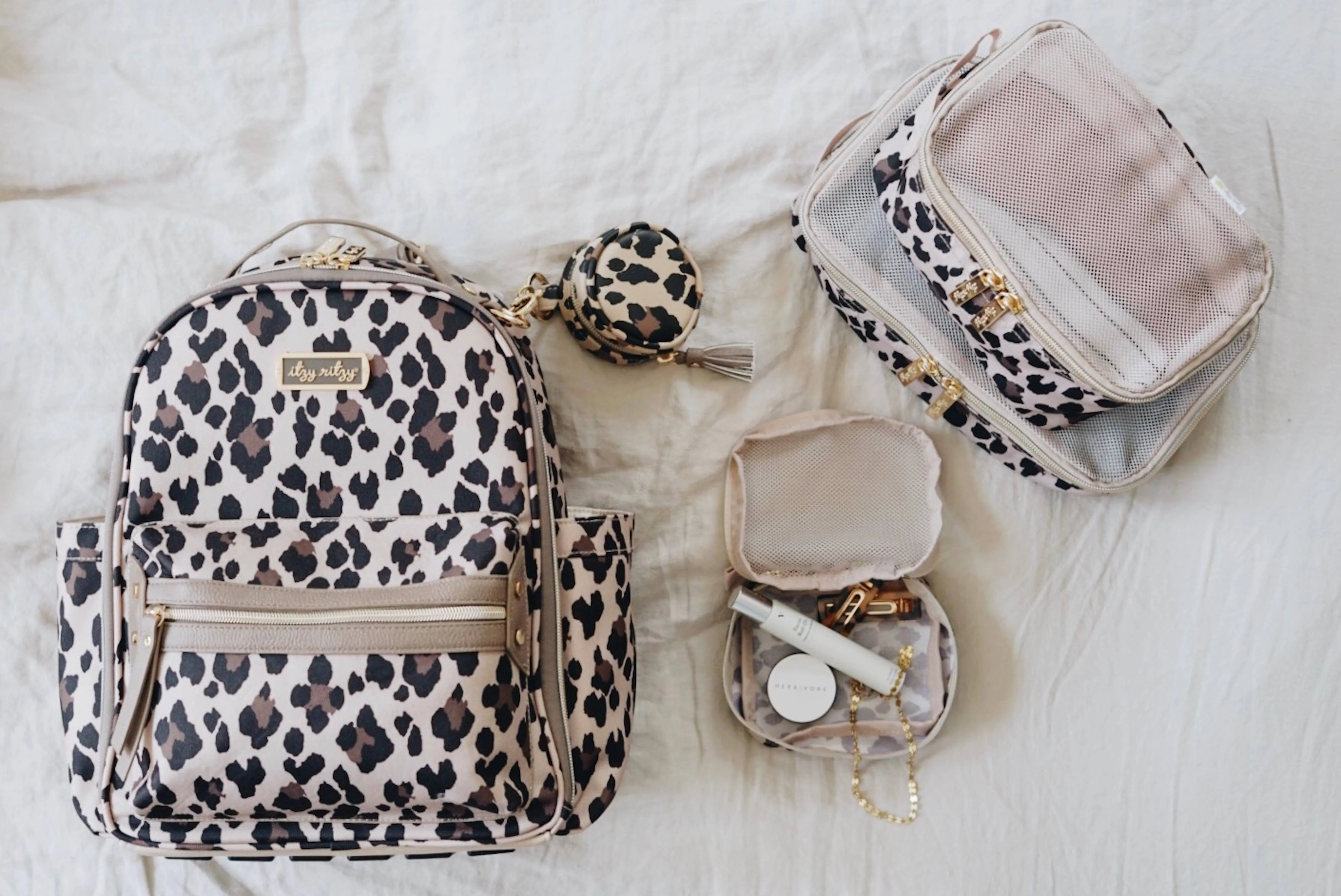 Leopard Pack Like a Boss™ Diaper Bag Packing Cubes