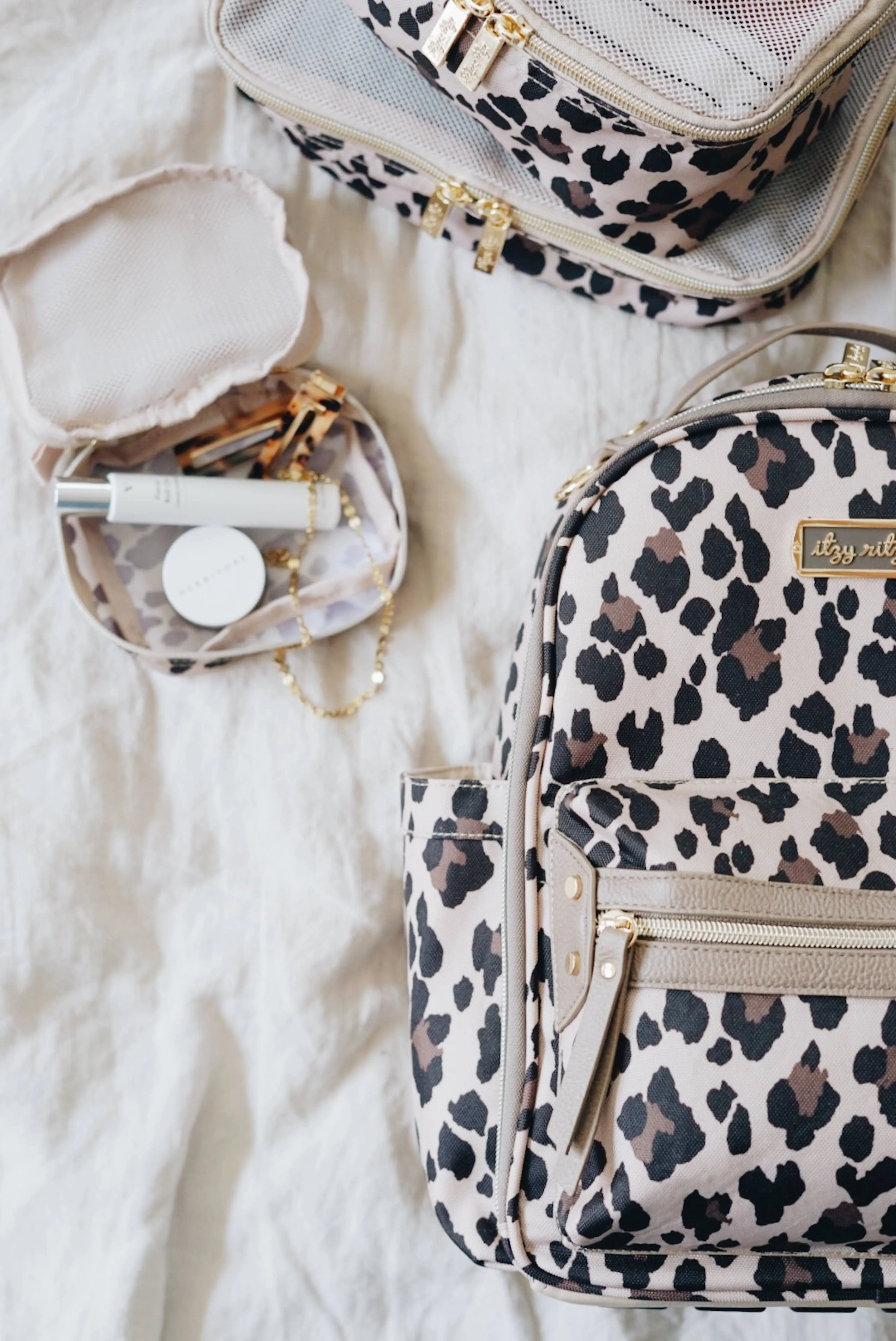 Leopard Pack Like a Boss™ Diaper Bag Packing Cubes
