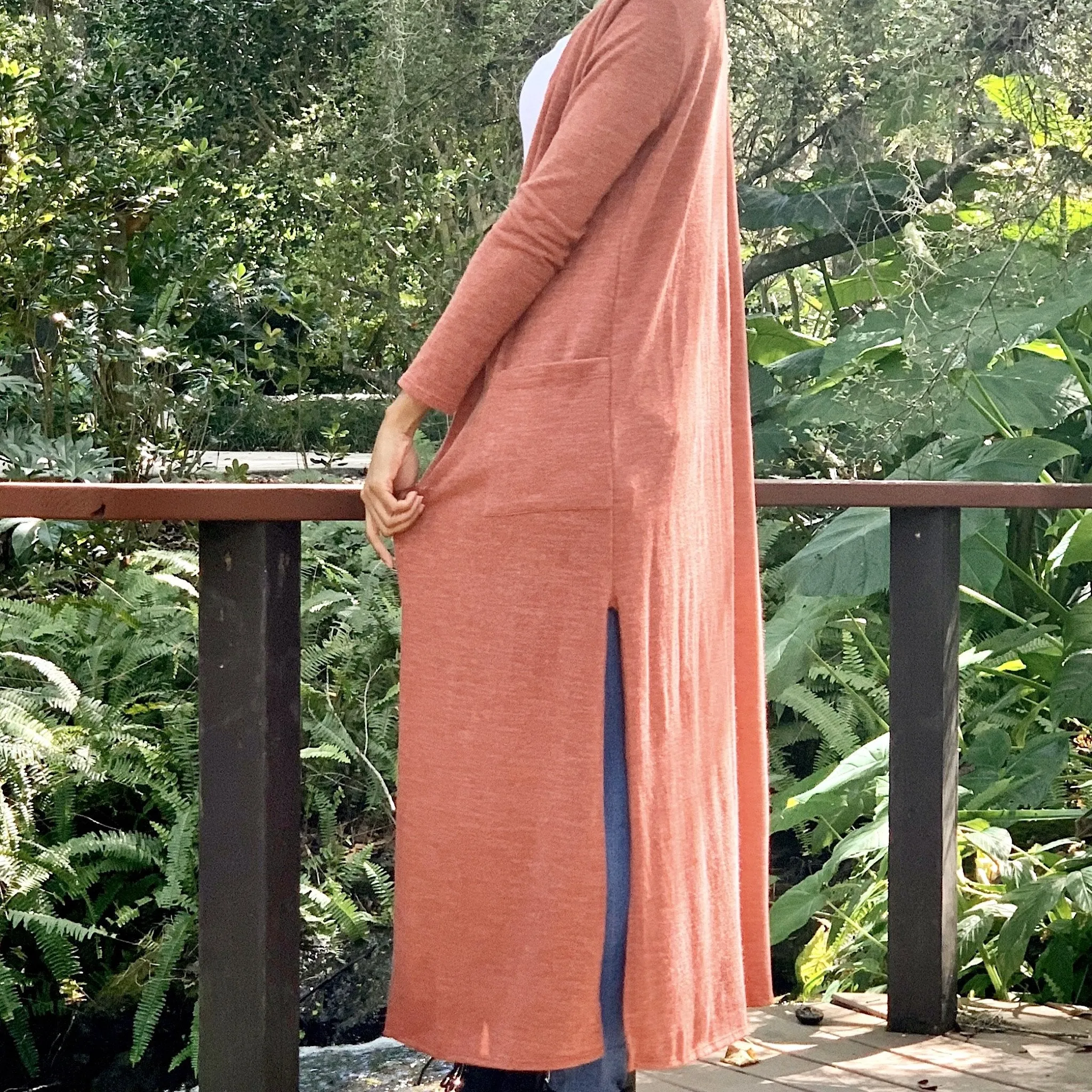 Long Sleeve Duster Cardigan