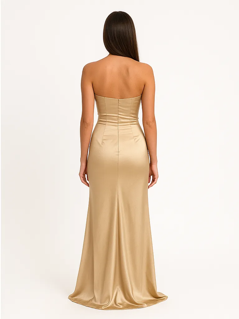 Modestique london | Golden Allure Dress