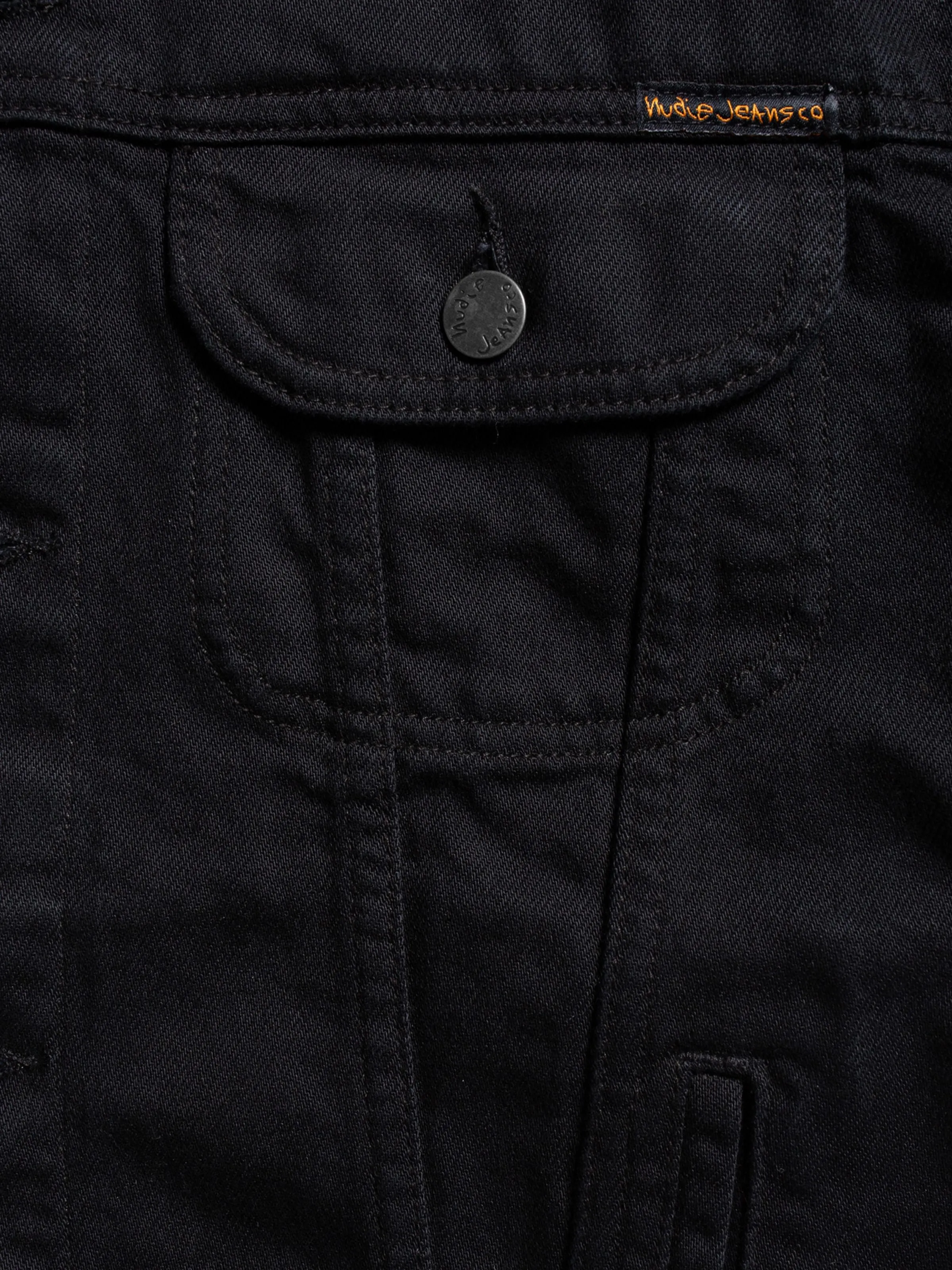 NUDIE JEANS Danny Rinsed Denim Jacket black