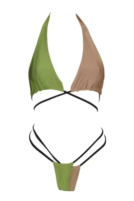 Porto Incanto Green Trikini