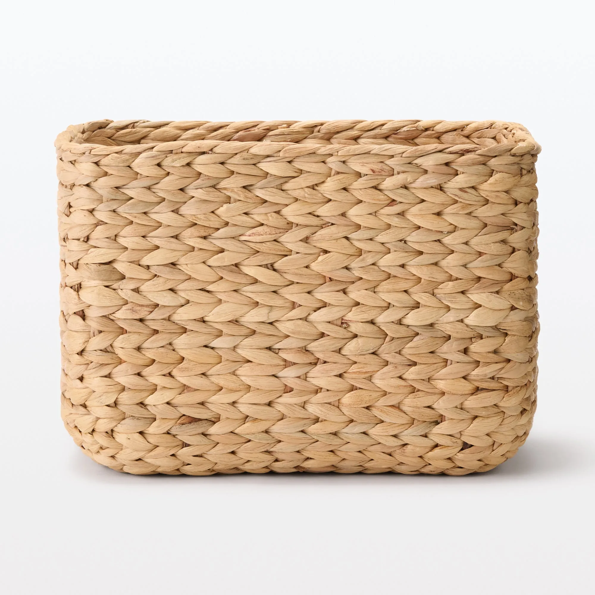 Water Hyacinth Basket - Rectangle - Large W34 x D23 x H24 cm