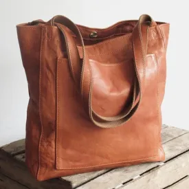 ZARA | Vintage Leather Bag with Soft Leather